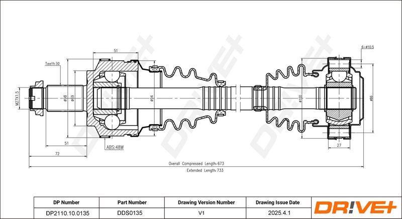 полуоска DR!VE+
