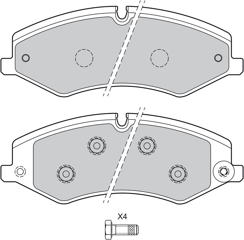 VALEO 601324 Brake Pad Set, disc brake