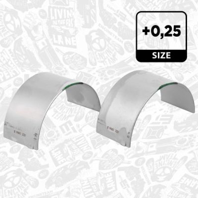 ET ENGINETEAM LP000625 Connecting Rod Bearing Shell
