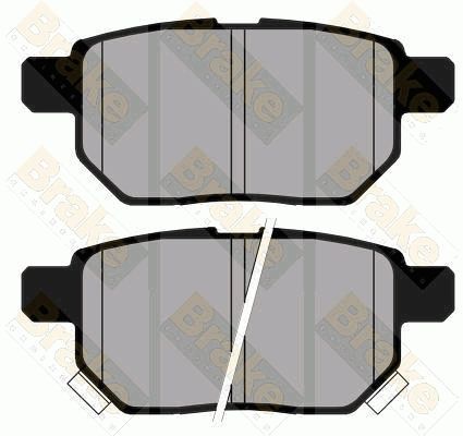 Brake Engineering Brake Pad Set, disc brake PA1791