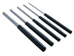 Laser Tools Parallel Pin Punch Set, Imperial 5pc