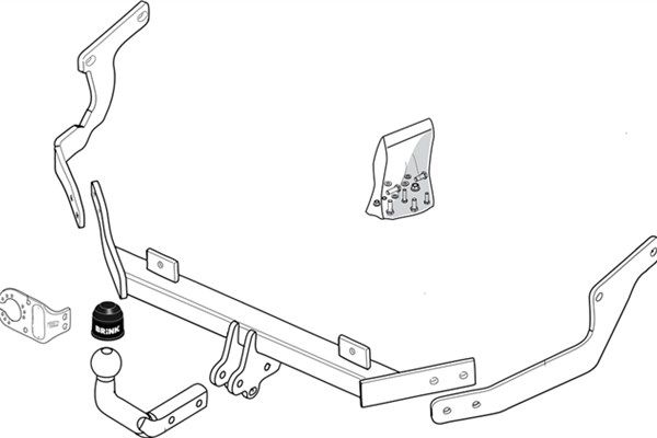BRINK 434600 Trailer Hitch
