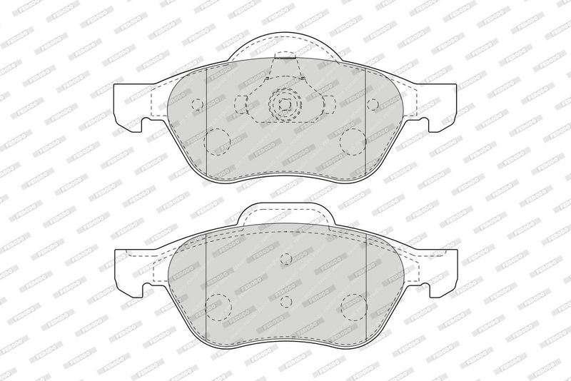 FERODO Plaquettes de frein à disque FDB1440
