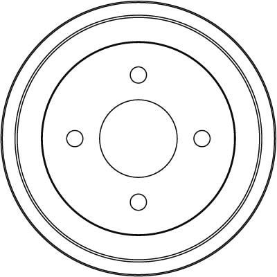 TRW DB4243 Brake Drum