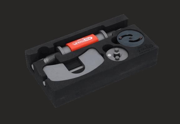 Pöörde-, tagasitõmbetööriistakomplekt, pidurisadulakolb, KS TOOLS 150.1965