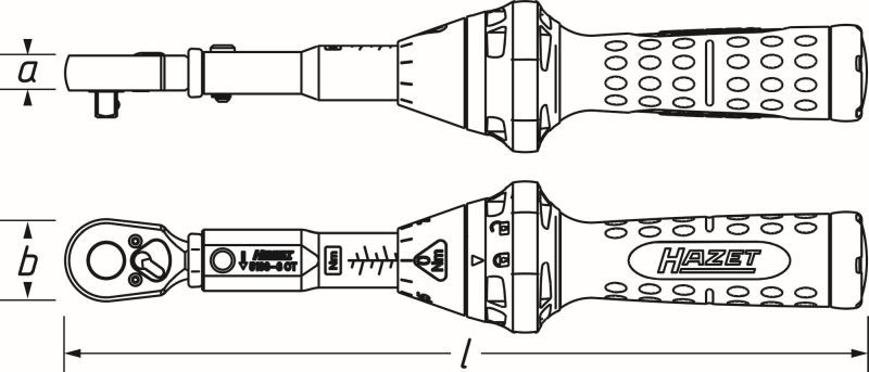 HAZET 5110-3CT Torque Wrench
