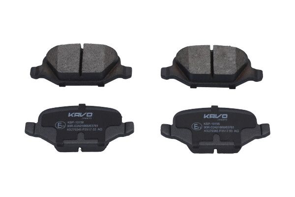 Kavo Parts Stabdžių trinkelių rinkinys, diskinis stabdys