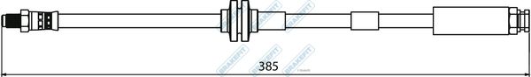 APEC Brake Hose BHO4169