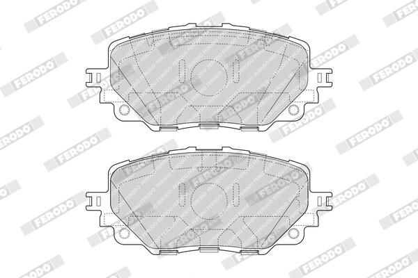 FERODO FDB4873 Brake Pad Set, disc brake