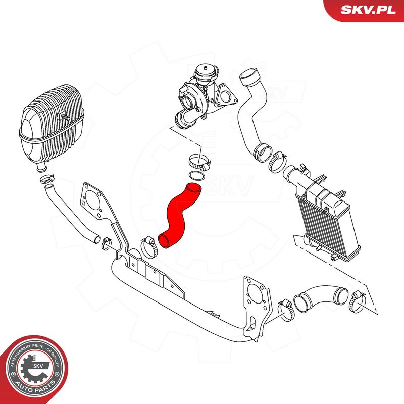 Laadimisõhu voolik, ESEN SKV 43SKV183