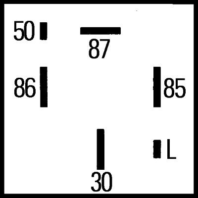 HELLA 4RV 008 188-161 Control Unit, glow time