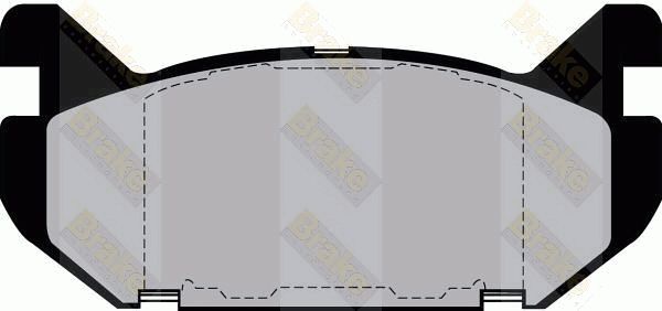 Brake Engineering Brake Pad Set, disc brake PA769