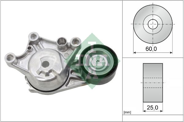 Schaeffler INA Szíjfeszítő, hosszbordás szíj 534 0654 10