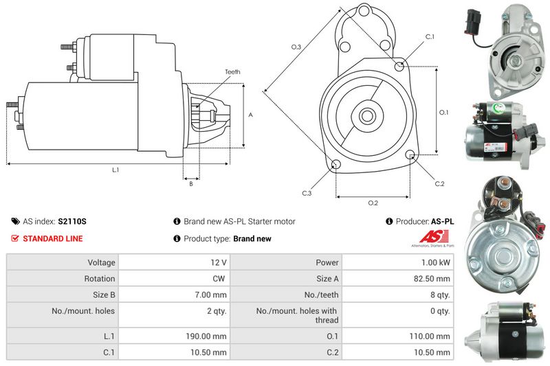 AS-PL S2110S Starter