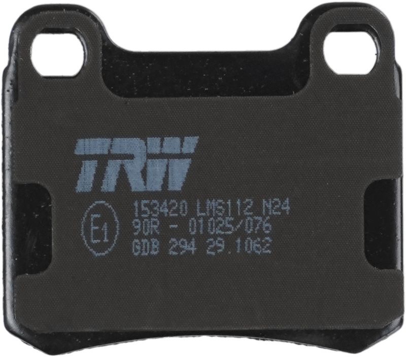 TRW GDB294 Brake Pad Set, disc brake