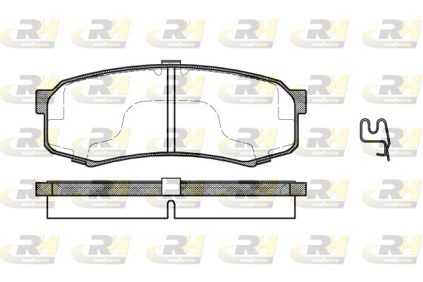 Комплект тормозных колодок на Land Cruiser, Pajero