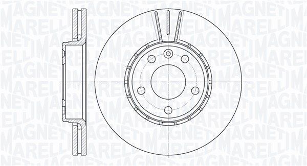 MAGNETI MARELLI féktárcsa 361302040164