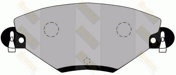 Brake Engineering Brake Pad Set, disc brake PA1292