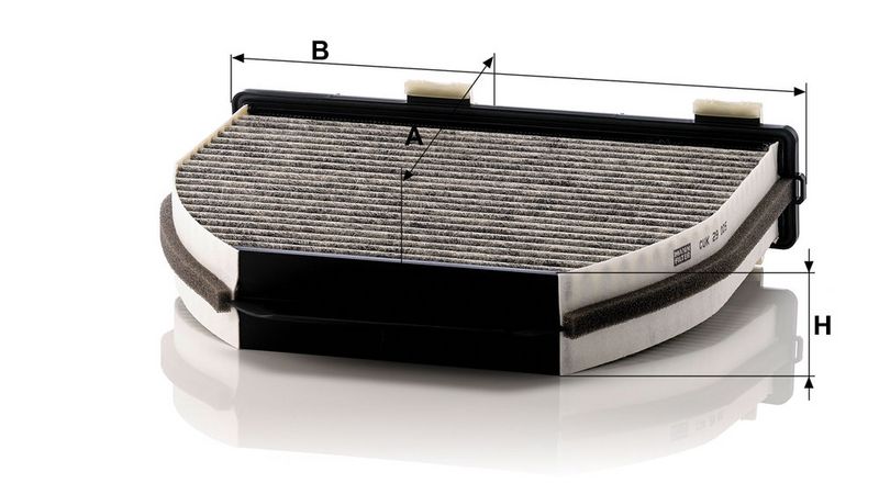 Filter, salongiõhk, MANN-FILTER CUK 29 005