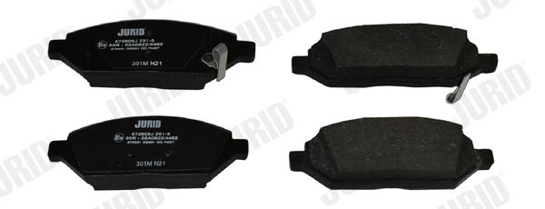 JURID 573805J Brake Pad Set, disc brake