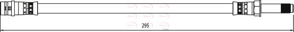 APEC Brake Hose HOS4101