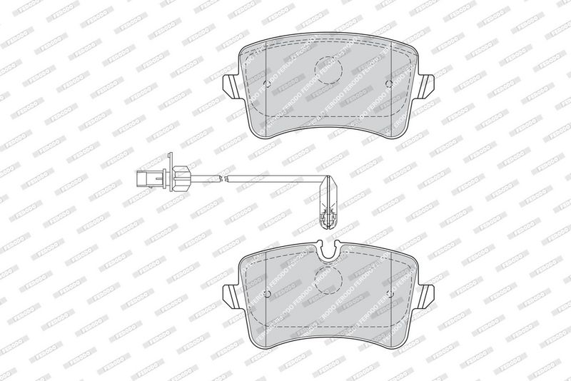 FERODO Plaquettes de frein à disque FDB4410
