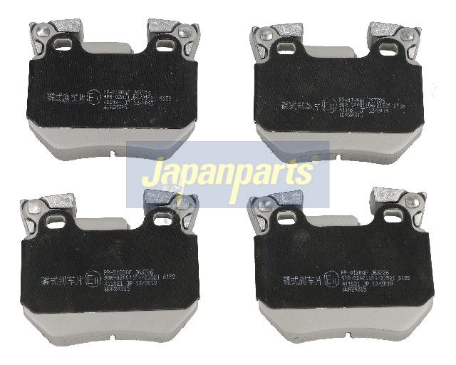 JAPANPARTS Stabdžių trinkelių rinkinys, diskinis stabdys
