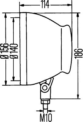 HELLA 1G3 003 710-021 Worklight