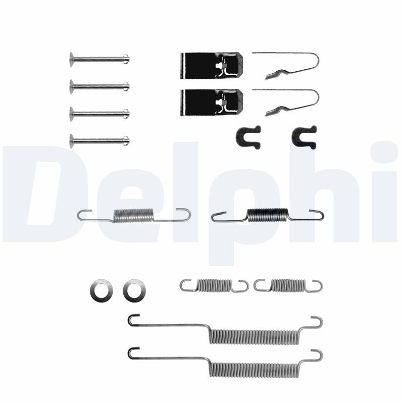 Комплект приладдя, гальмівна колодка, Delphi LY1173