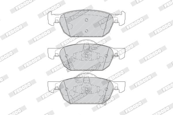 FERODO Plaquettes de frein à disque FDB4269