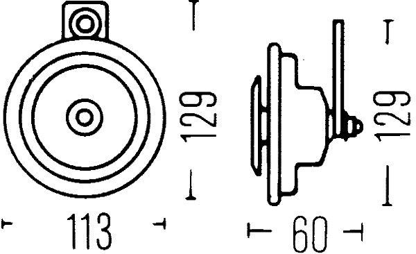 Гудок, Hella 3BA002768-201