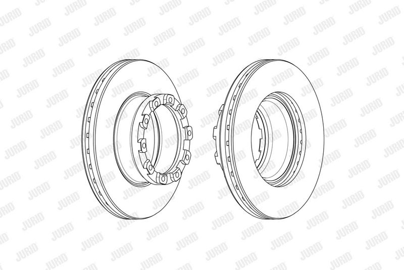 Brzdový kotouč 569244J