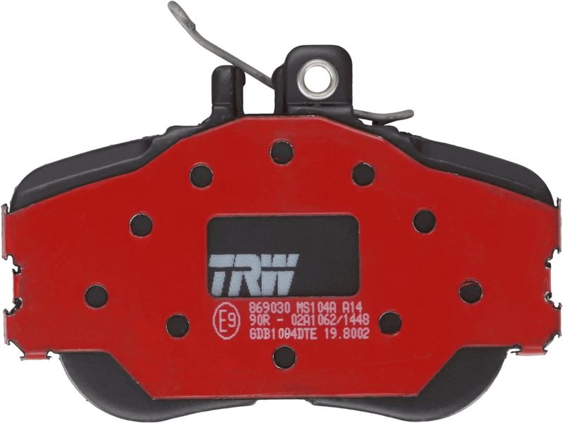 TRW GDB1094DTE Brake Pad Set, disc brake