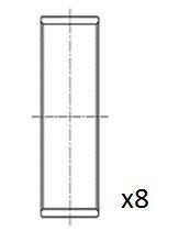 Підшипник шатуна, Fai Autoparts BB2084-STD