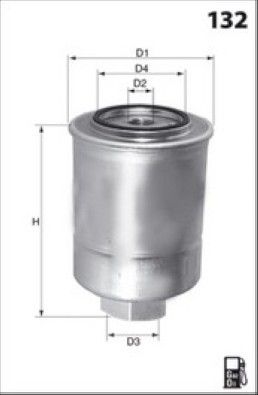 MISFAT Filtre à carburant M366
