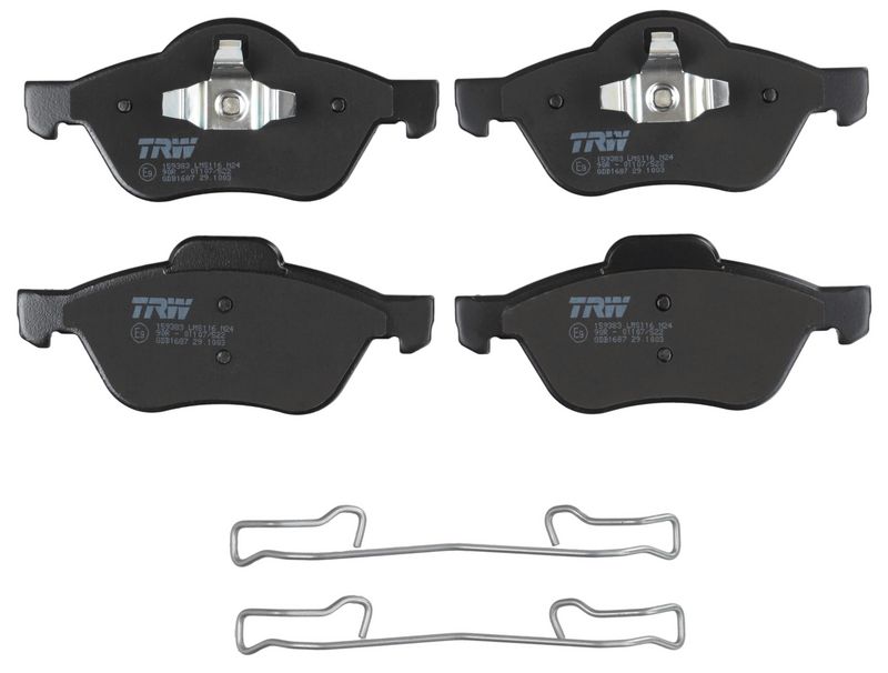 TRW GDB1687 Brake Pad Set, disc brake