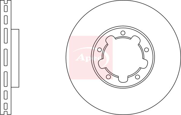 APEC Brake Disc DSK2904