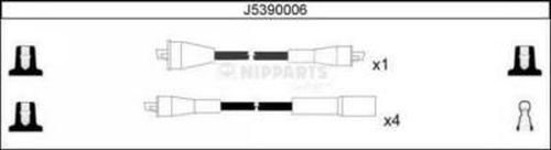 NIPPARTS gyújtókábelkészlet J5390006