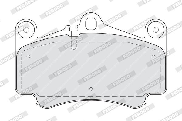 FERODO FDB1998 Brake Pad Set, disc brake