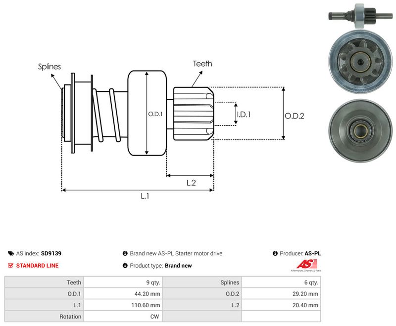 Vabajooks, starter, AS-PL SD9139