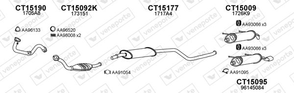 ABGASANLAGE VENEPORTE 150156