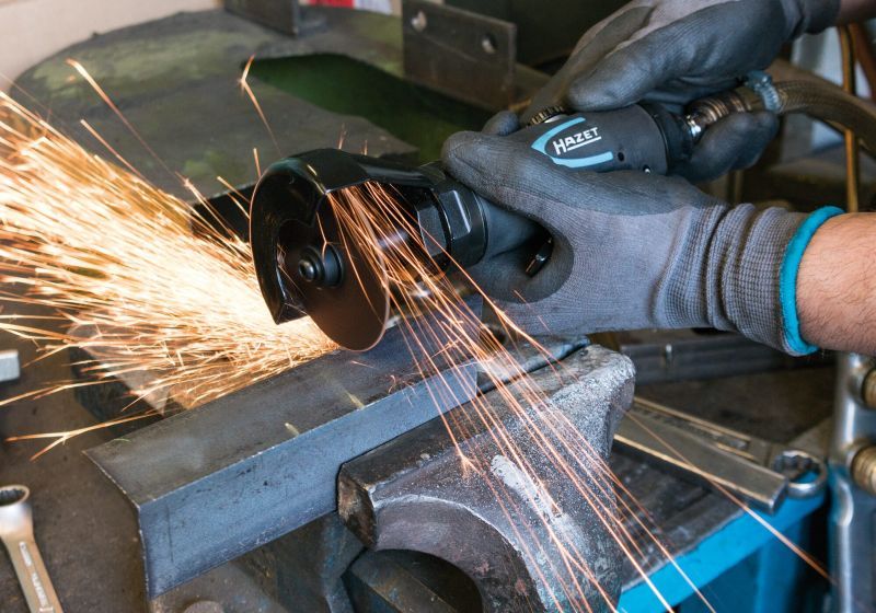 HAZET 9033-10 Straight-grip Grinder (compressed air)