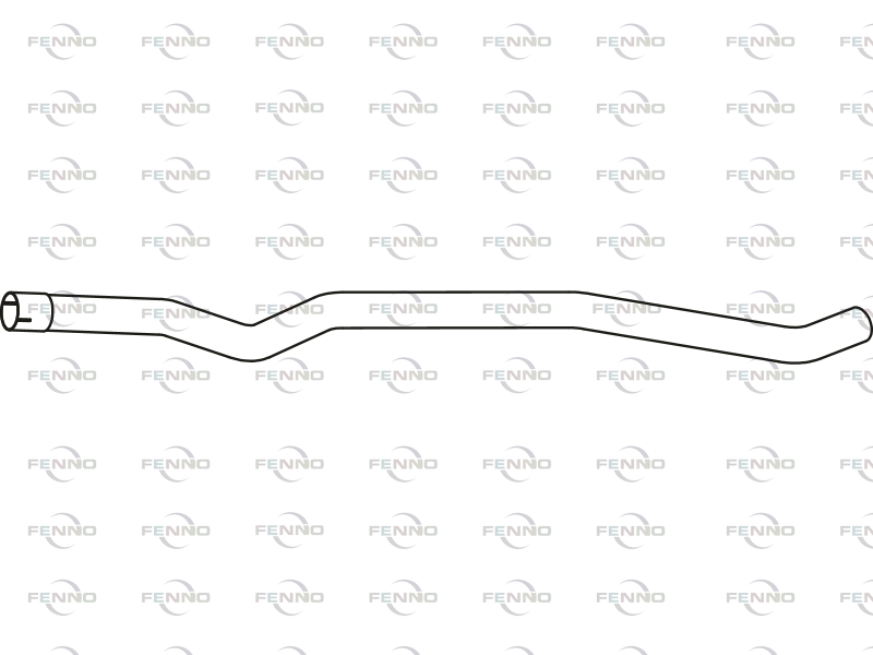 FENNO P23100 Exhaust Pipe
