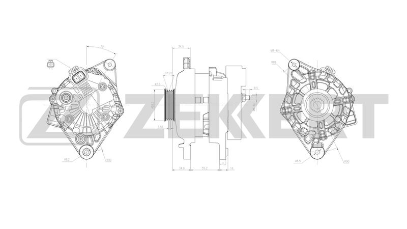ZEKKERT GE-1000 Generatorius