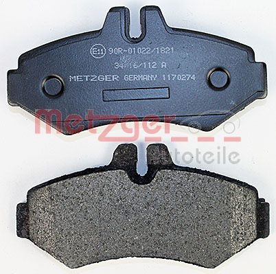 METZGER 1170274 Brake Pad Set, disc brake