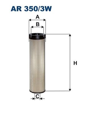 FILTRON AR350/3W - Secondary Air Filter