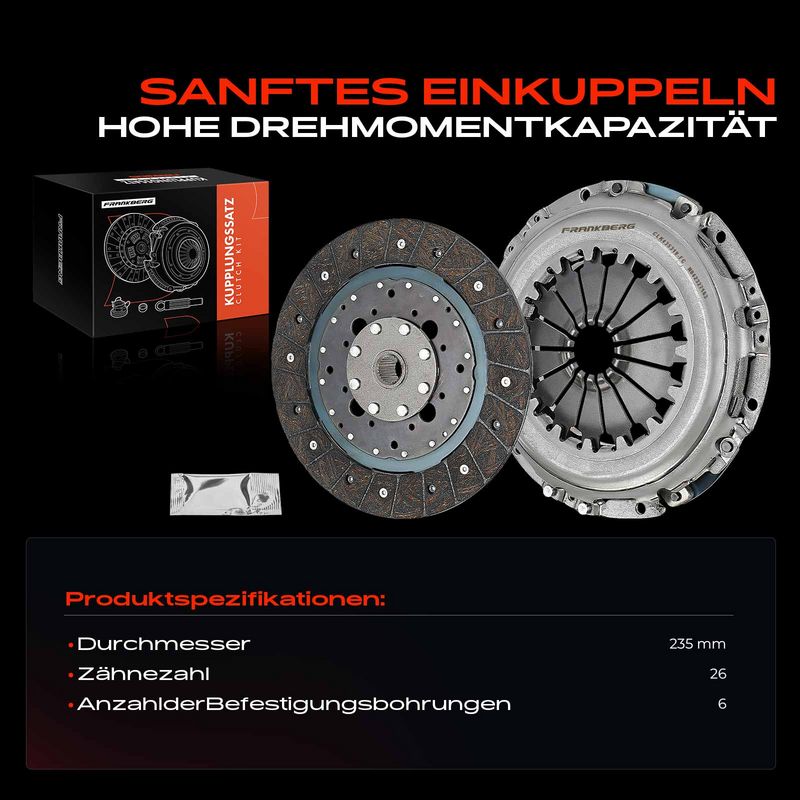 Frankberg 5481FB0037735 Clutch Kit