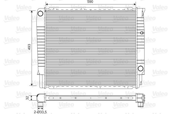 VALEO Radiateur 732368