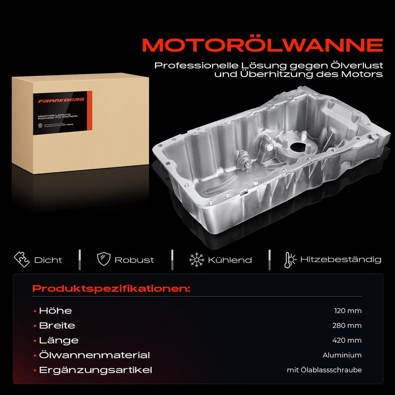 Frankberg 5481FB0017065 Oil Sump