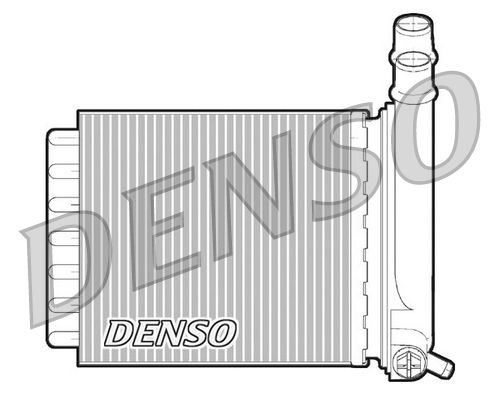DENSO Hőcserélő, belső tér fűtés DRR07007